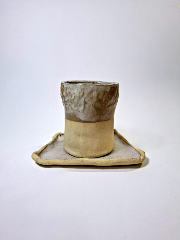 Taza con plato